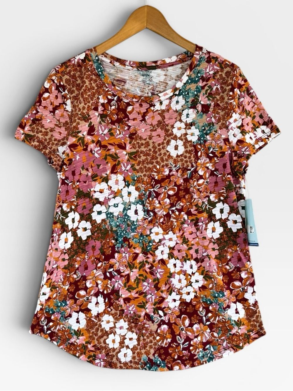 🎉5 for $45🎉 blue Sol NWT Tshirt top blouse size L